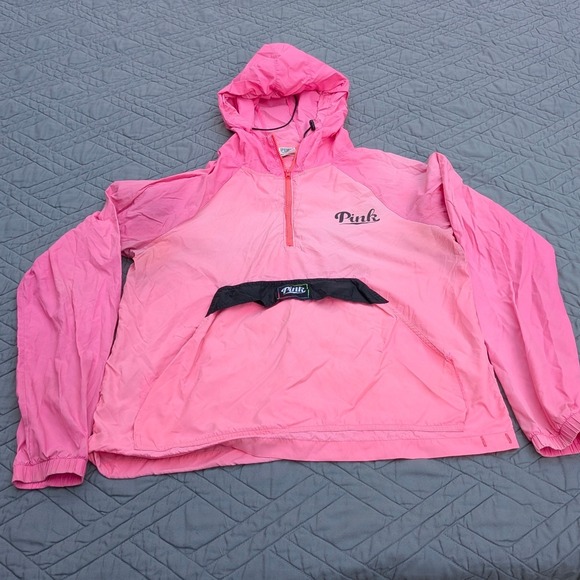 Jackets & Blazers - Pink Windbreaker Pullover XS Jacket